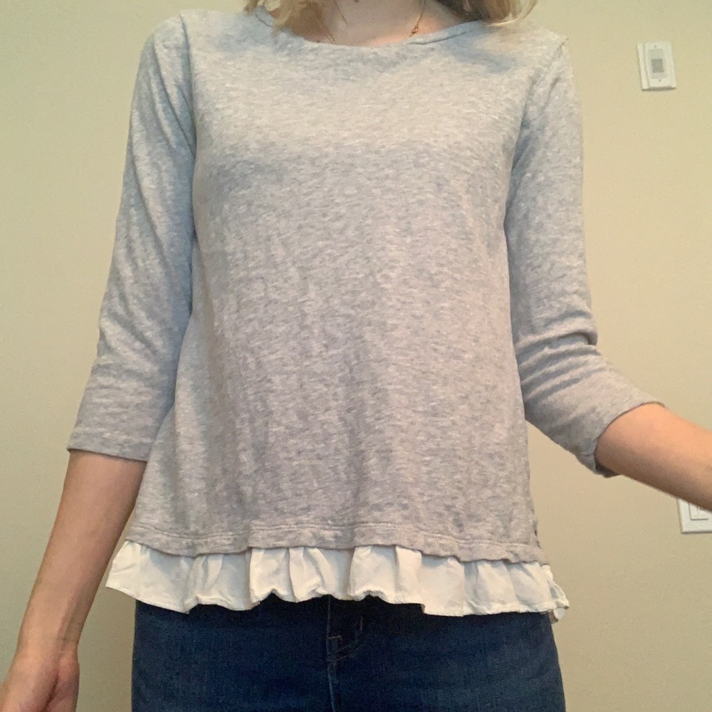 Grey blouse